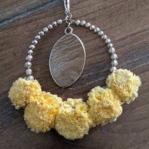 Boho Yellow Earrings